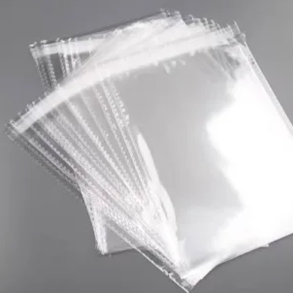 1000 X 10 X14 Clear Peel & Seal Poly Postal Mailing Bags - 10x14 - View #4